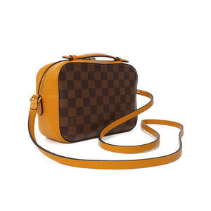 Louis Vuitton Santa Monica Damier Ebene Brown Shoulder Bag